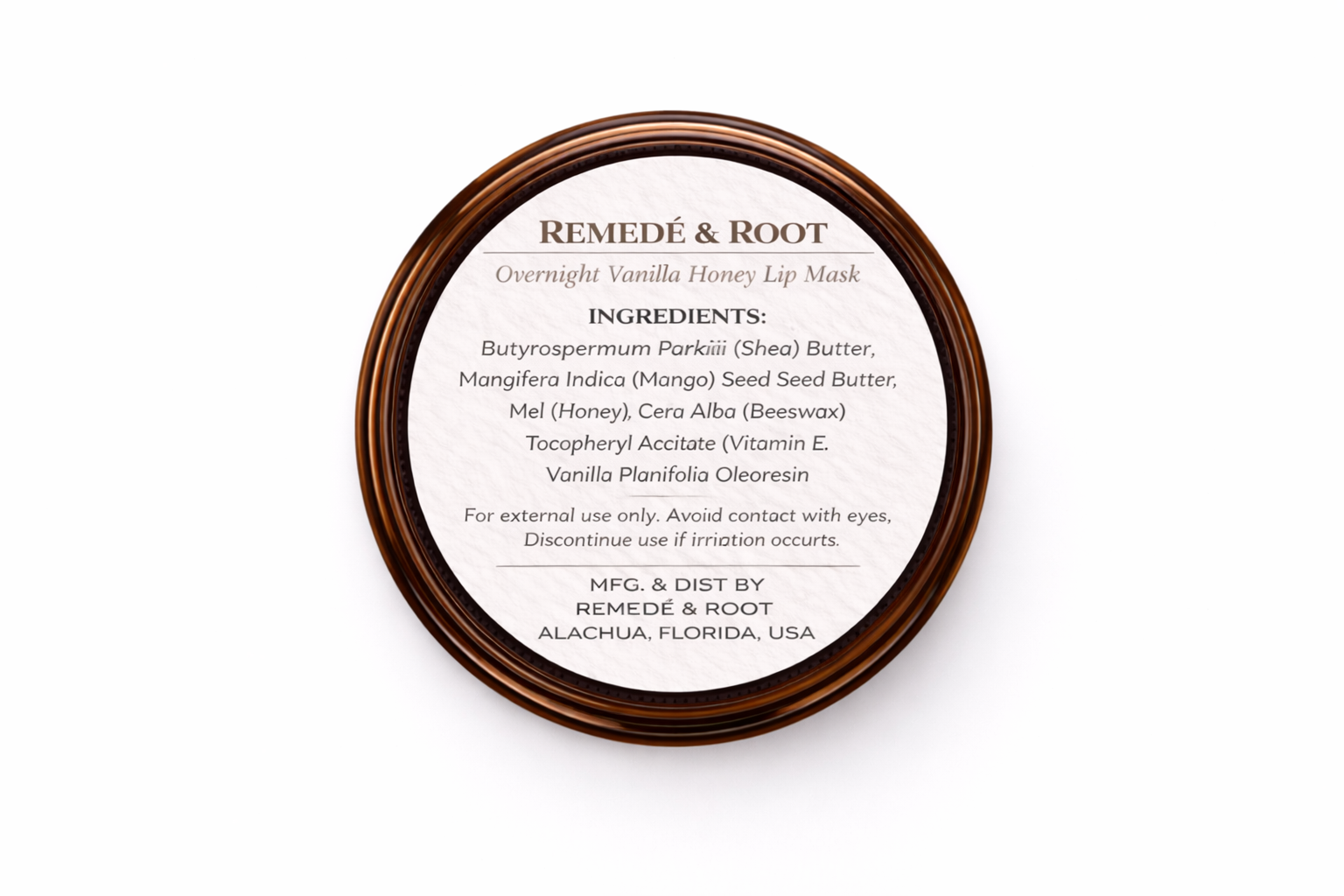 Overnight Vanilla Honey Lip Mask