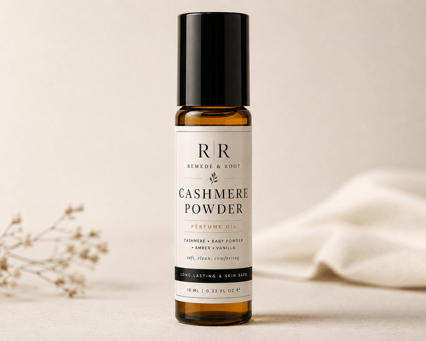 Cashmere Powder Perfume Oil Remedé and Root