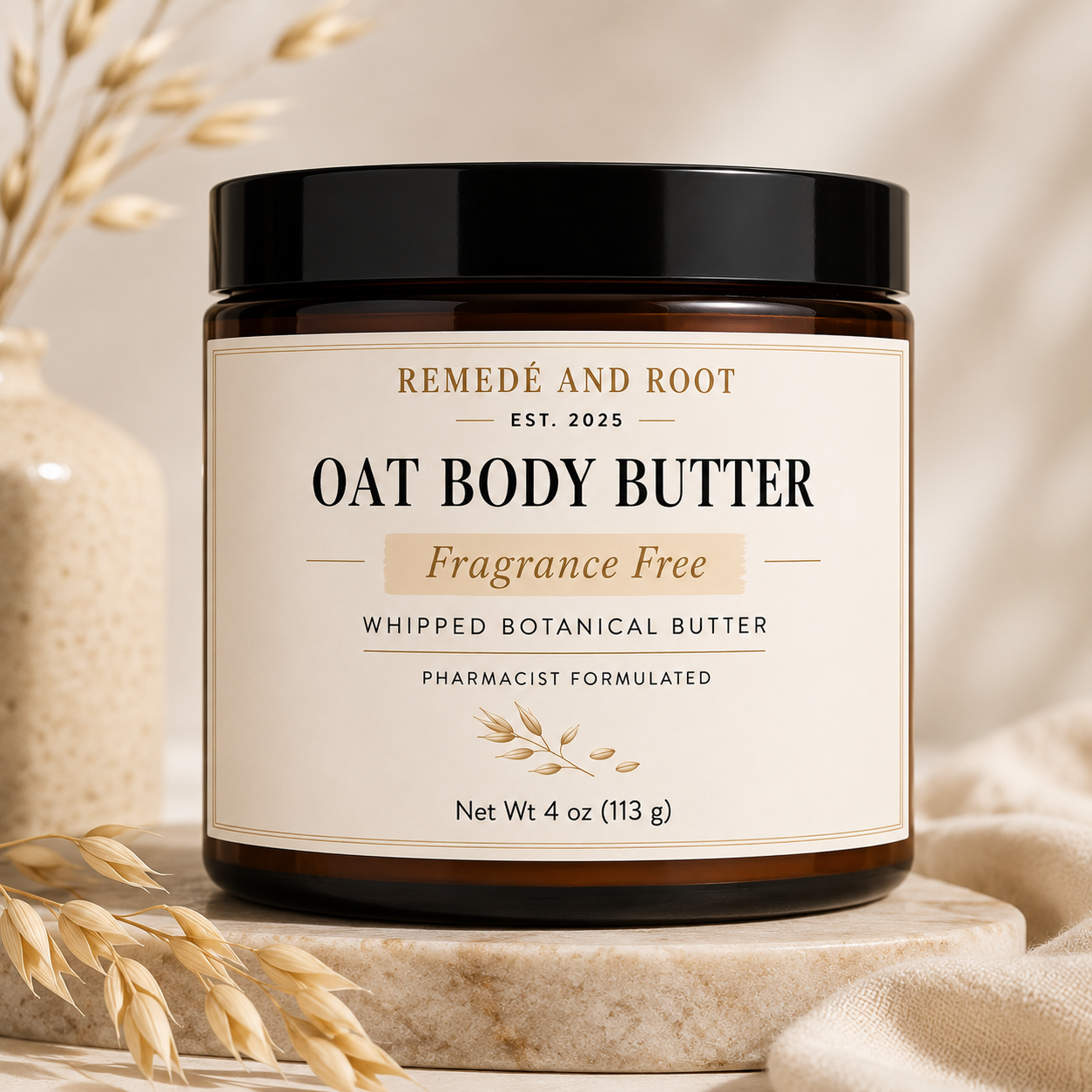 Oat Body Butter Remedé and Root